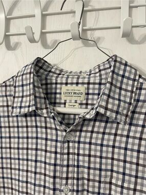 Lucky Brand Plaid Button-Up Shirt